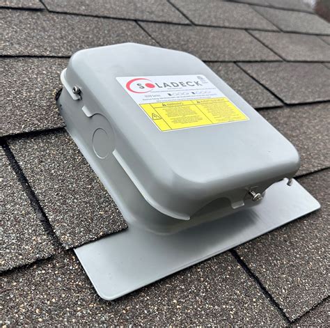 junction box metal roof|soladeck junction box spec sheet.